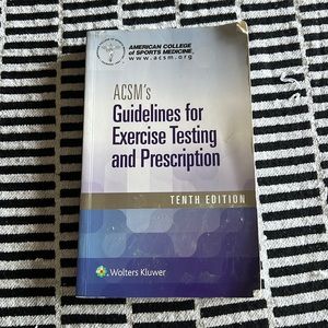ACSM guidelines
